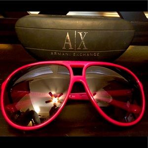 Marc Jacob’s Hot Pink Aviator Sunglasses